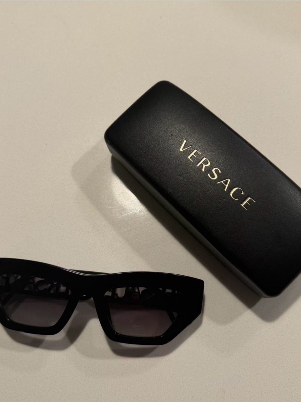 Versace Black Womens Sunglasses with Case